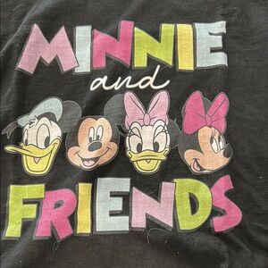 Disney Black Graphic Tee